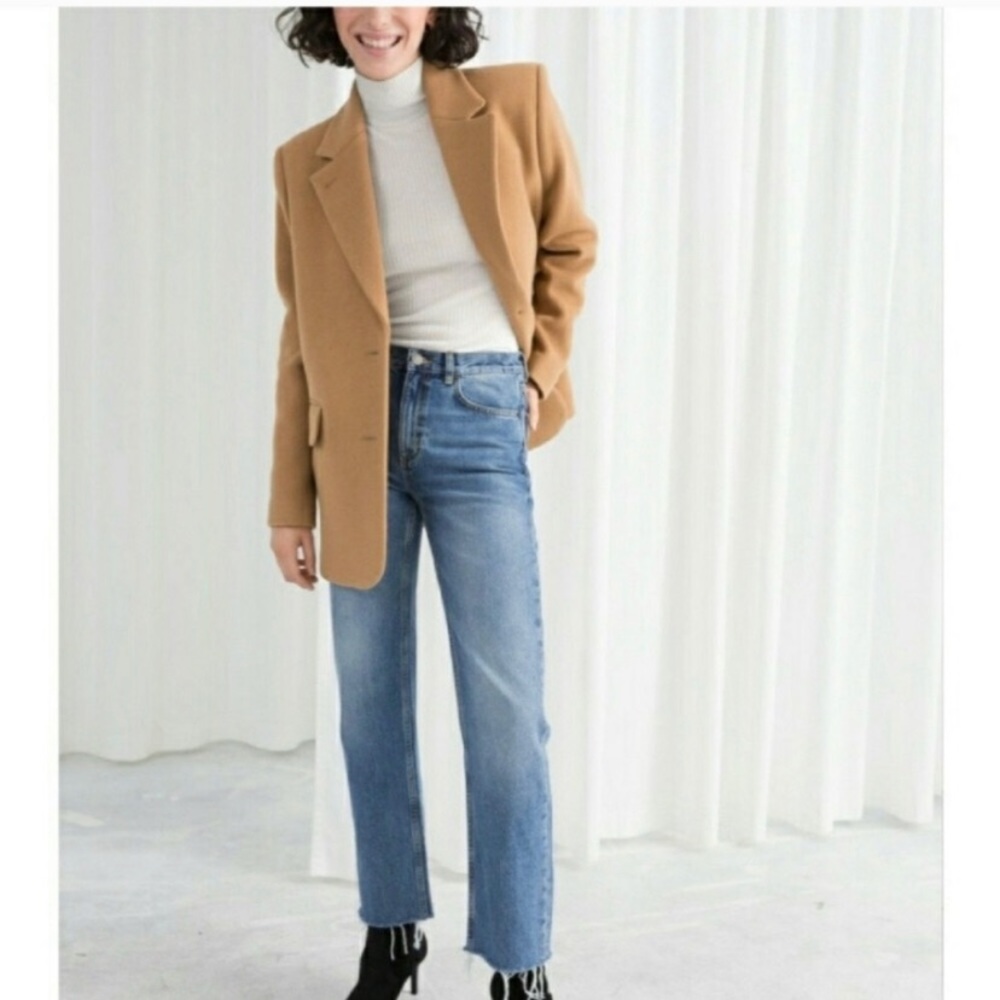 & Other Stories raw Hem Jean